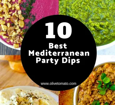 The Best Dips for Mediterranean Cuisine: A Taste of Mediterranean Goodness